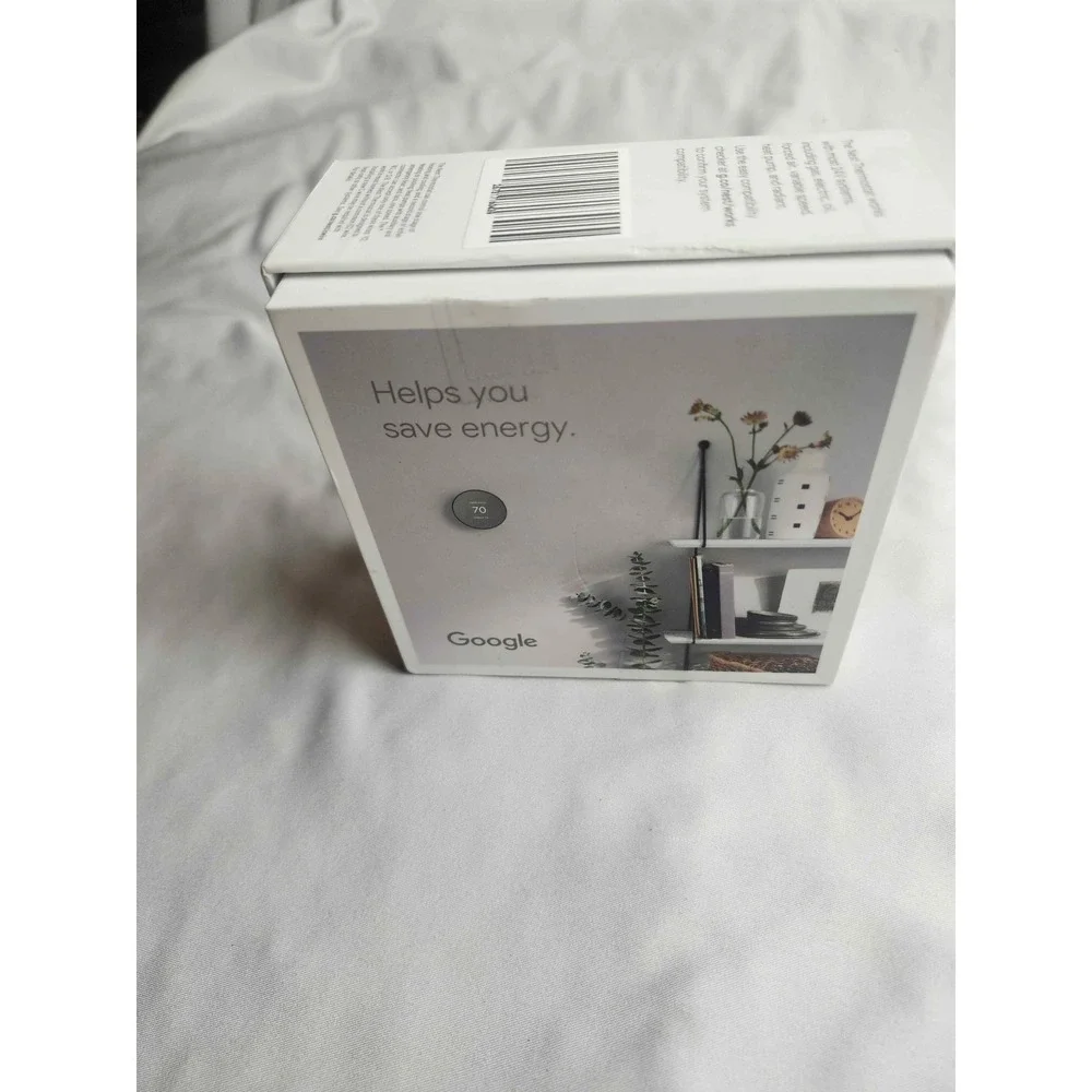 Google Nest Thermostat Smart Programmable Charcoal GA01334-US